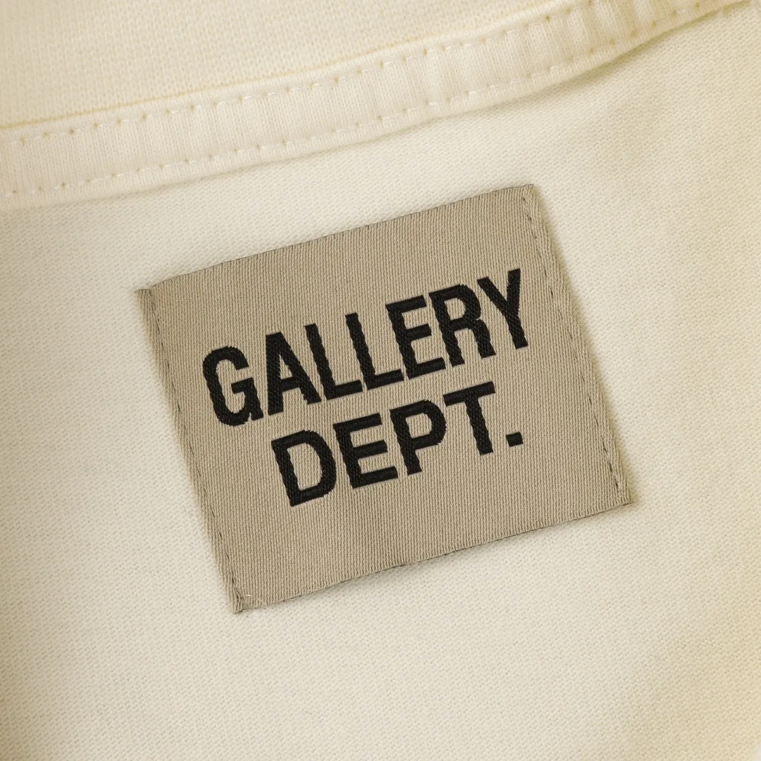 GALLERY.DEPT Summer new short-sleeved model number: D3120#P106 Color: black apricot Size: S M L XL